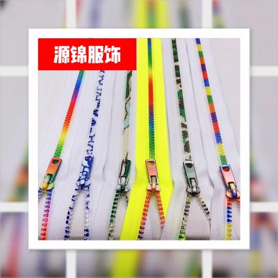 5号树脂烤瓷牙拉链