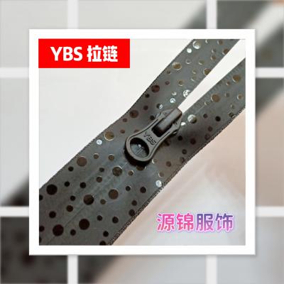 PU哑光贴膜丝印防水拉链